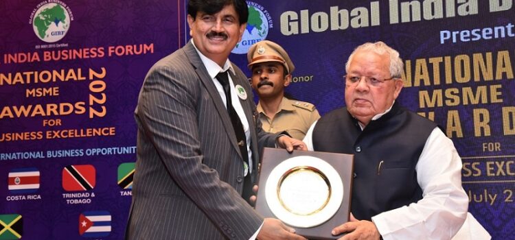 Global India Business Forum (GIBF) Working Towards Making India Self-Reliant: Governor of Rajasthan Shri. Kalraj ji Mishra and MP of Jaipur Shri. Ramcharan Bohra