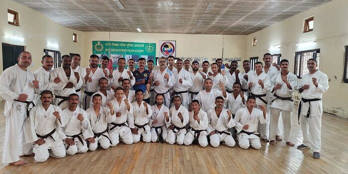 Yashpal Singh Kalsi Conducts Black Belt Test at Combat Wing, ITBP ACADEMY, Mussoorie, Uttarakhand, May 22-23, 2023