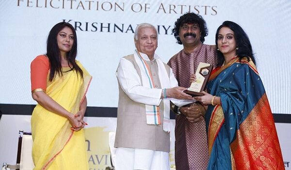 Renowned Artist Krishnapriya Honored with the Prestigious 6th Raja Ravi Varma Chitrakar Samman-Chitranjali Award