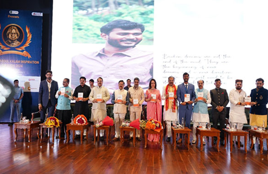 Tamil Nadu Youngster Josan Ranjjith’s book launched at Bharat Mandapam, Pragati Maidan, Delhi!