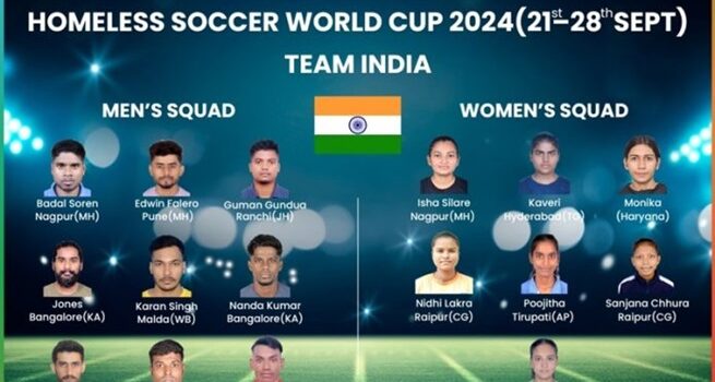 Radical Minds Cheers for Team India as Homeless World Cup 2024 Approaches